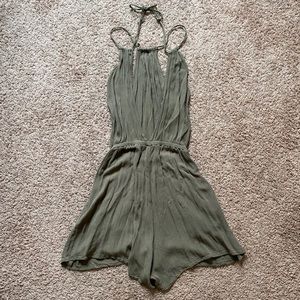 H&M Olive Green Romper
